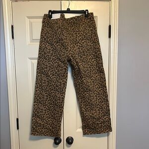 American Eagle Leopard Pants